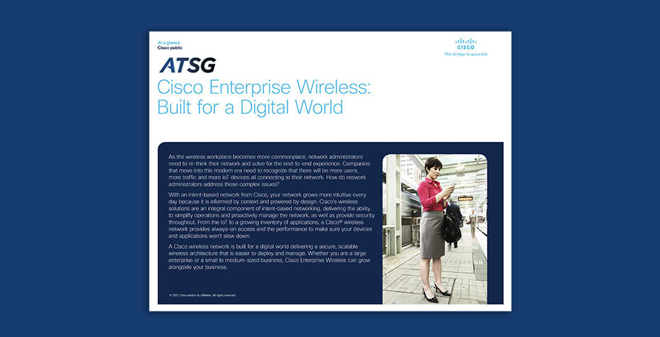 Cisco Enterprise Wireless: Built for a Digital World